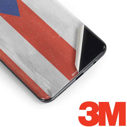 Puerto Rico Flag Distressed Galaxy S9 Skin